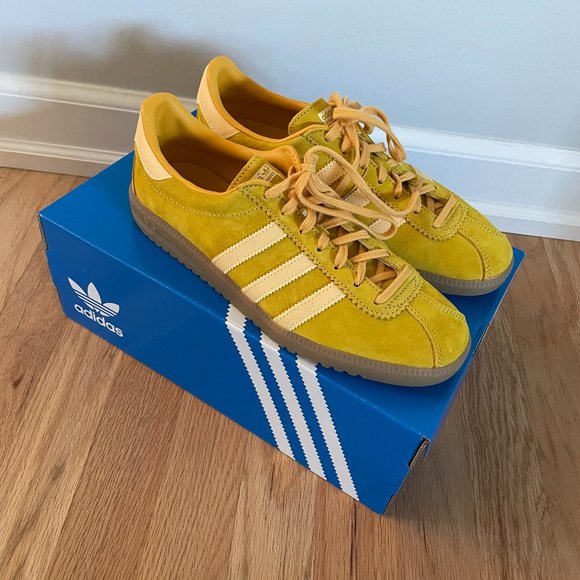 adidas Shoes - NWT adidas Bermuda Sneakers in Yellow & Gold Size UK 6 - FIT LIKE US WOMEN'S 8